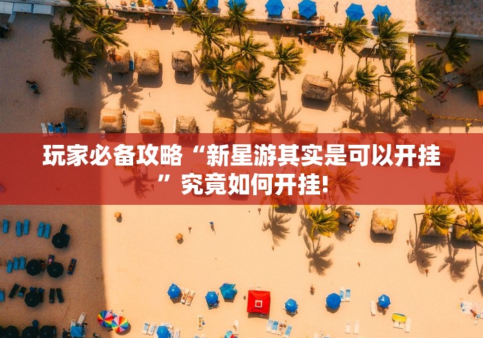 玩家必备攻略“新星游其实是可以开挂”究竟如何开挂! 玩家必备攻略“新星游其实是可以开挂”究竟如何开挂!