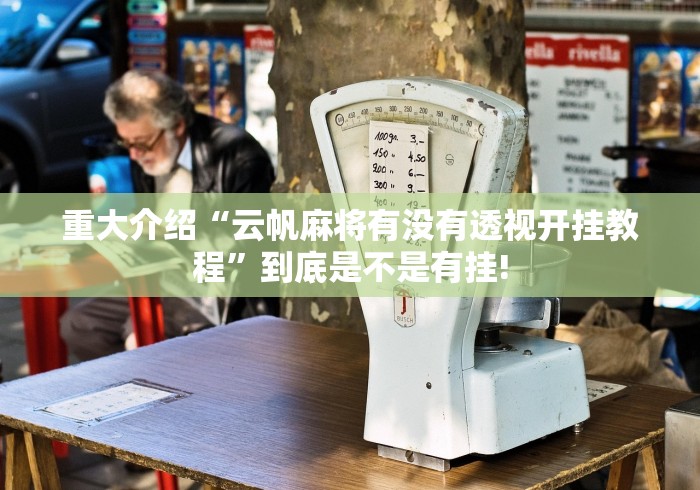 重大介绍“云帆麻将有没有透视开挂教程”到底是不是有挂!