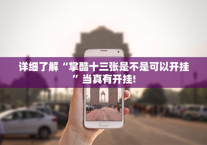 详细了解“掌酷十三张是不是可以开挂”当真有开挂! 详细了解“掌酷十三张是不是可以开挂”当真有开挂!