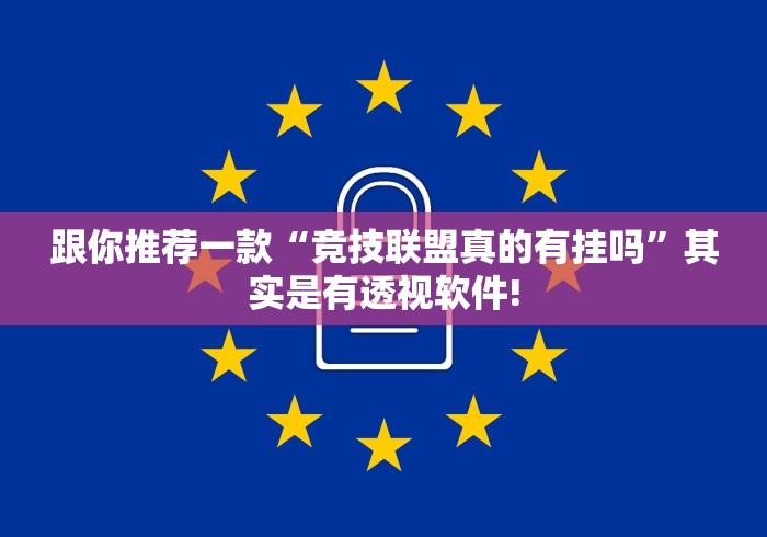 跟你推荐一款“竞技联盟真的有挂吗”其实是有透视软件!