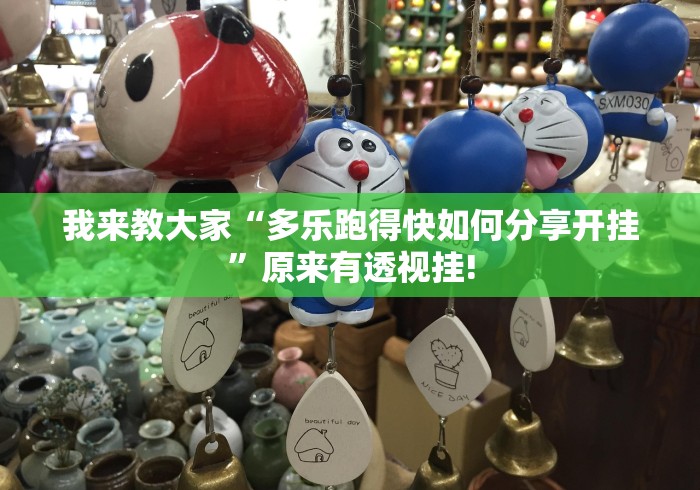 我来教大家“多乐跑得快如何分享开挂”原来有透视挂!