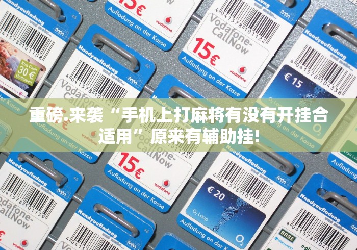 重磅.来袭“手机上打麻将有没有开挂合适用”原来有辅助挂! 重磅.来袭“手机上打麻将有没有开挂合适用”原来有辅助挂!