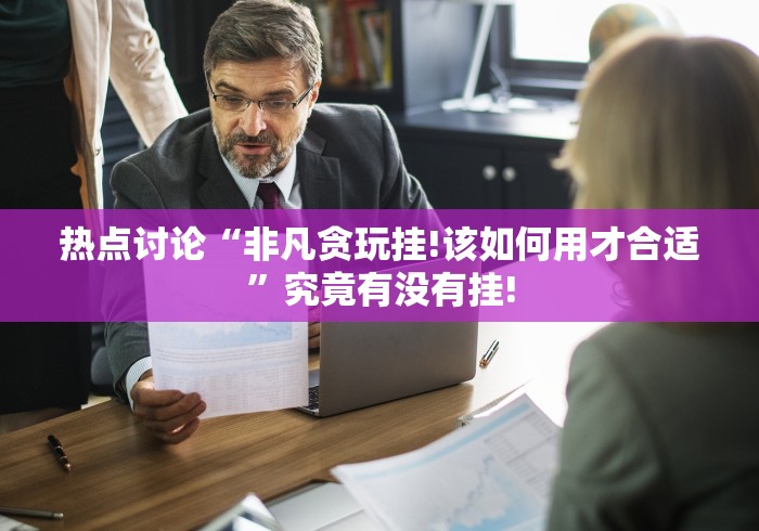 热点讨论“非凡贪玩挂!该如何用才合适”究竟有没有挂!