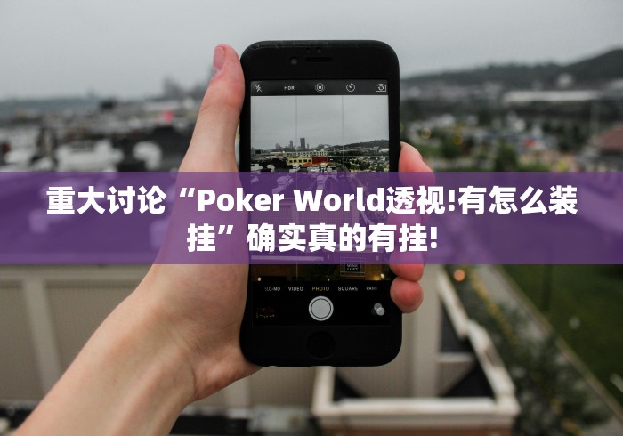 重大讨论“Poker World透视!有怎么装挂”确实真的有挂! 重大讨论“Poker World透视!有怎么装挂”确实真的有挂!